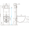 Комплект CERSANIT BRASKO SMART CO DPL EO 68302