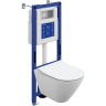Комплект CERSANIT CITY SMART DPL EO slim инсталляция AQUA 40 SMART M LP 69323