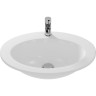 Раковина CERSANIT в столешницу GAMMA 63 1 отверстие P-UM-Ga/1